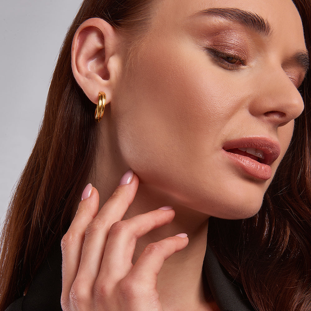 Engund Ohrringe Gold