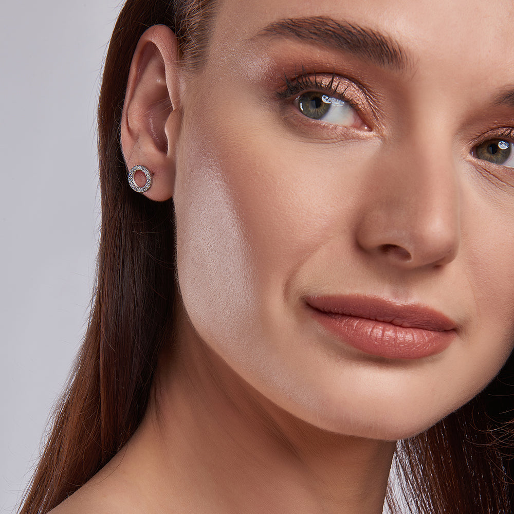 Pronds Ohrringe Weiß