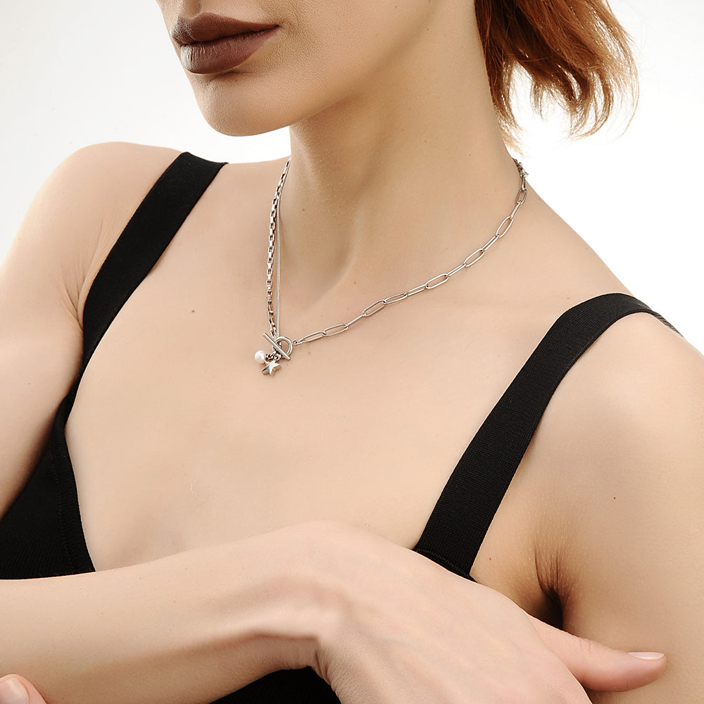 Dolste Halskette Weiß