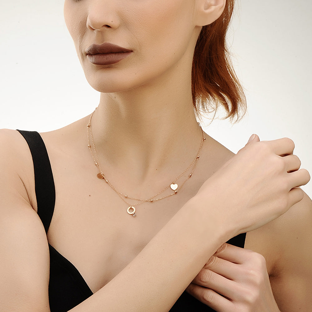 Giddod Halskette Rose