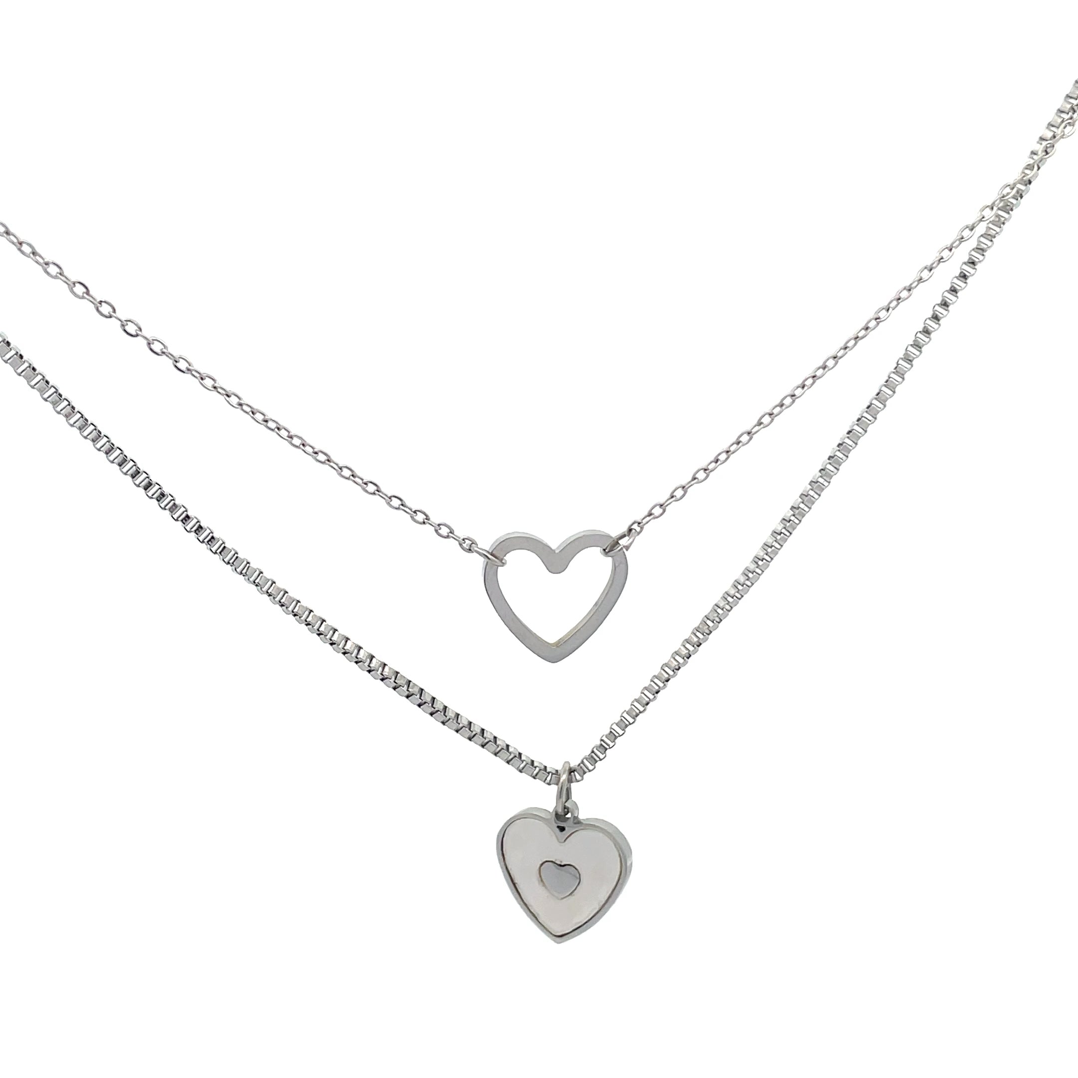 Gemasiv Halskette Weiß