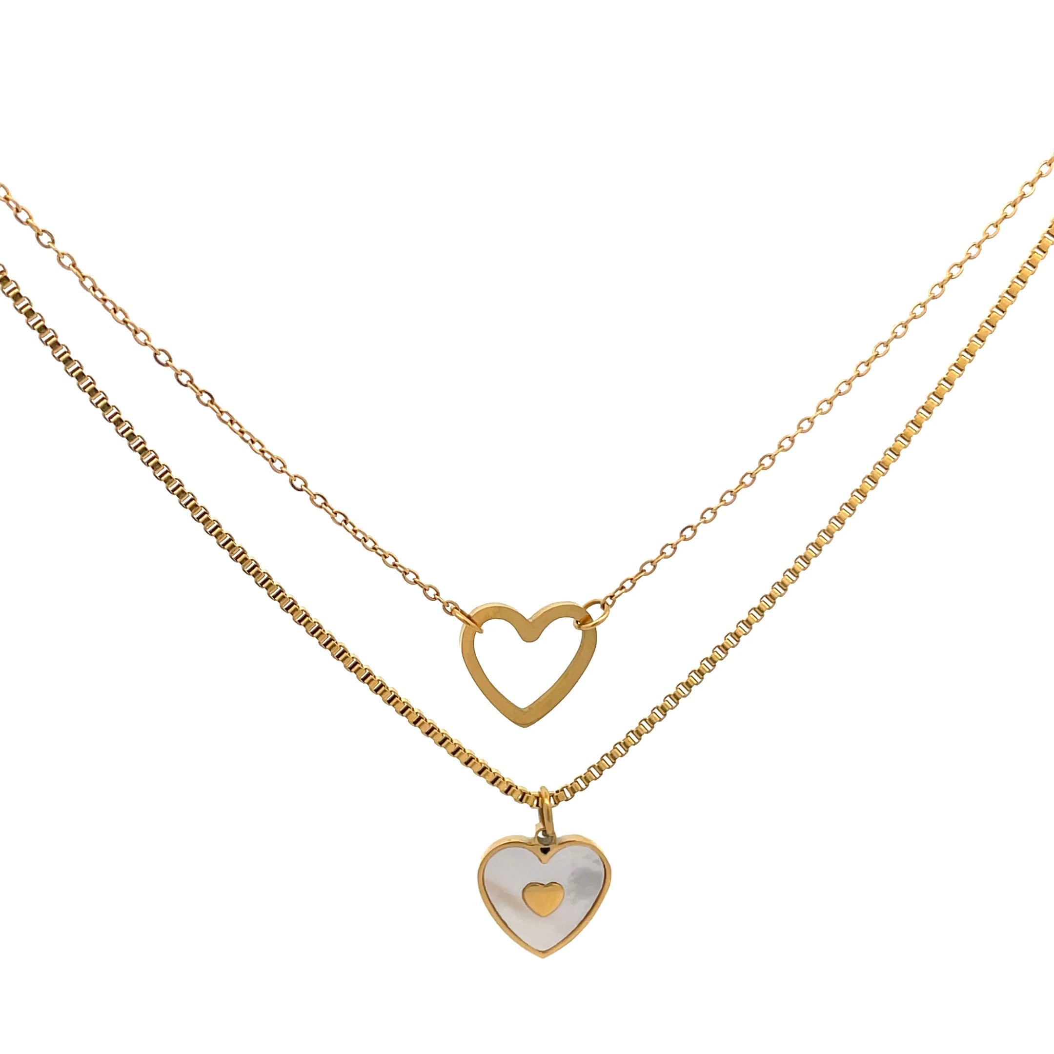 Gemasiv Halskette Gold