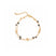 Regable Schwarz Armband Gold