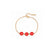 Karena Rot Armband Gold