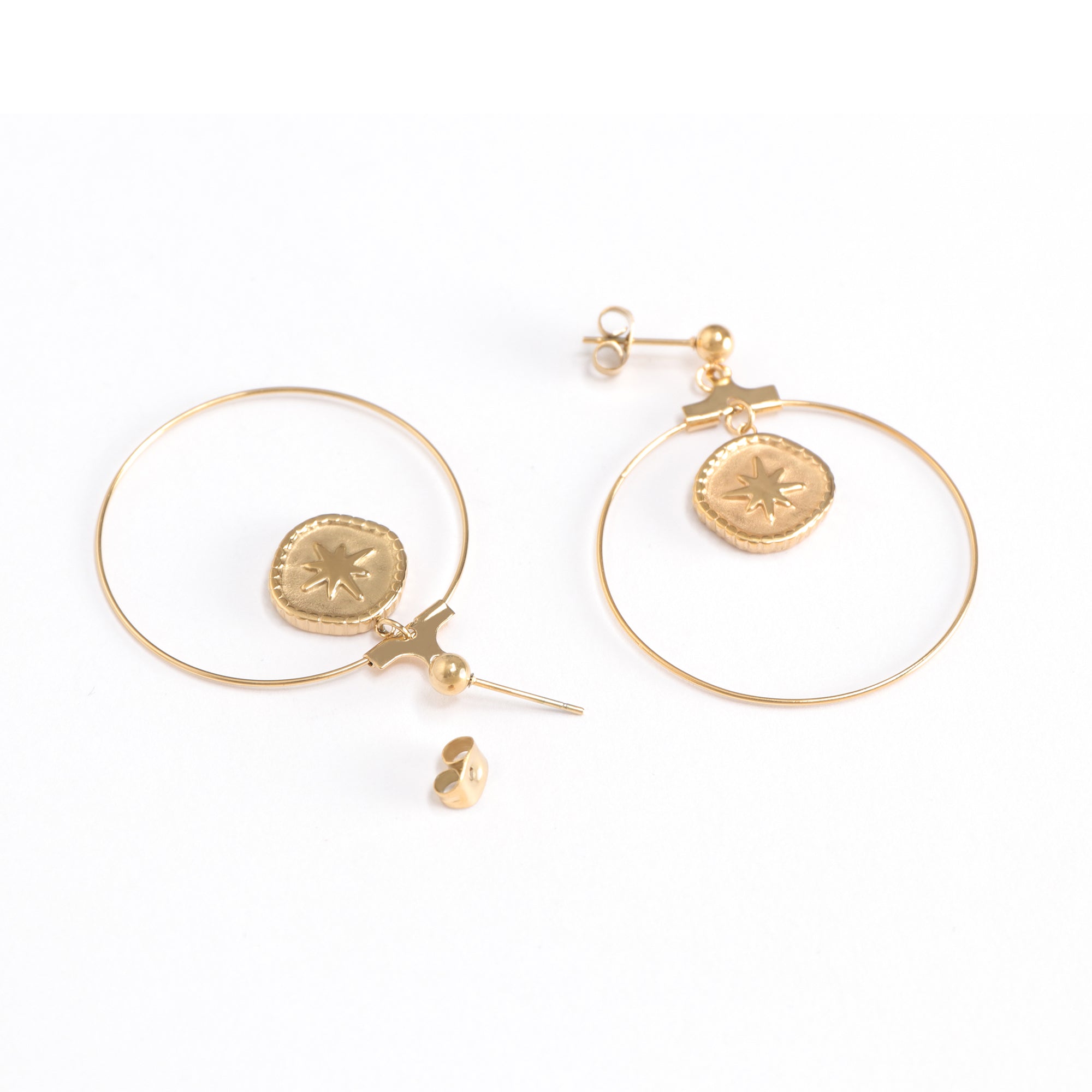 Halmog Ohrringe Gold