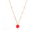 Sawinta Rot Halskette Gold