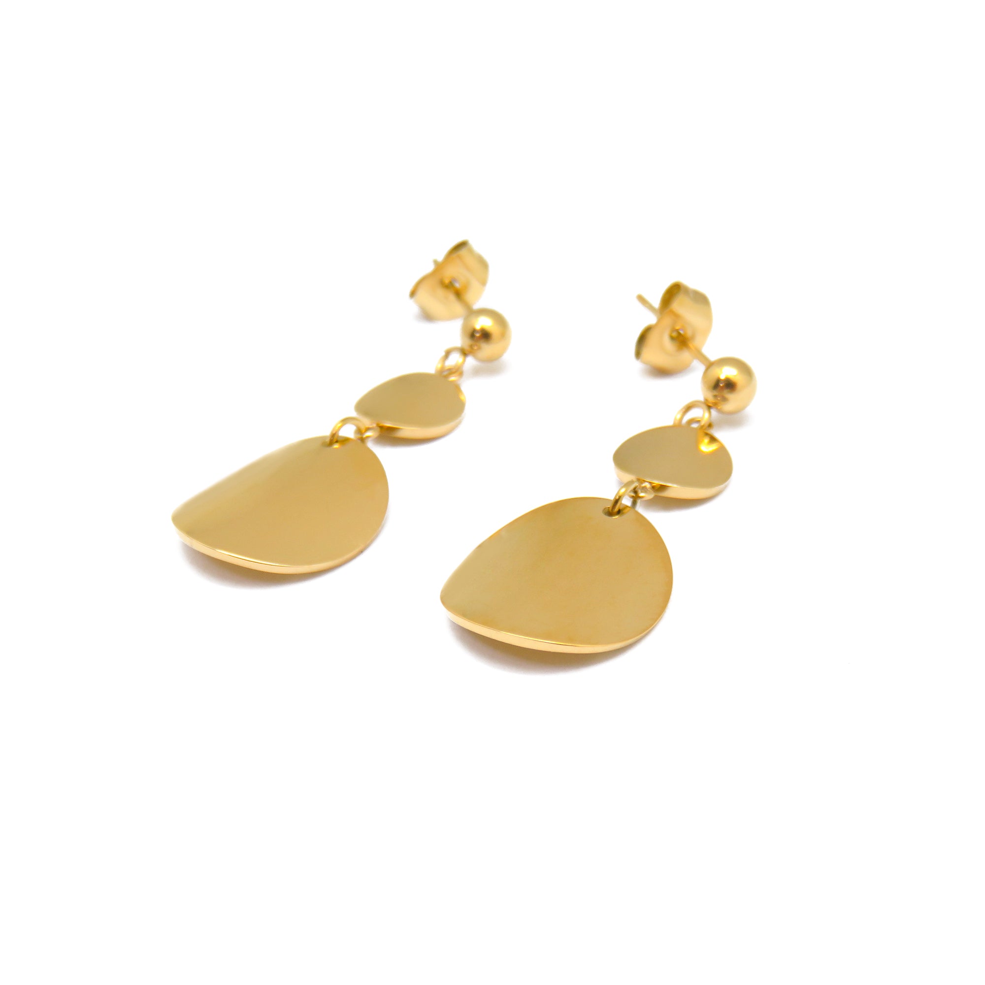 Piquan Ohrringe Gold