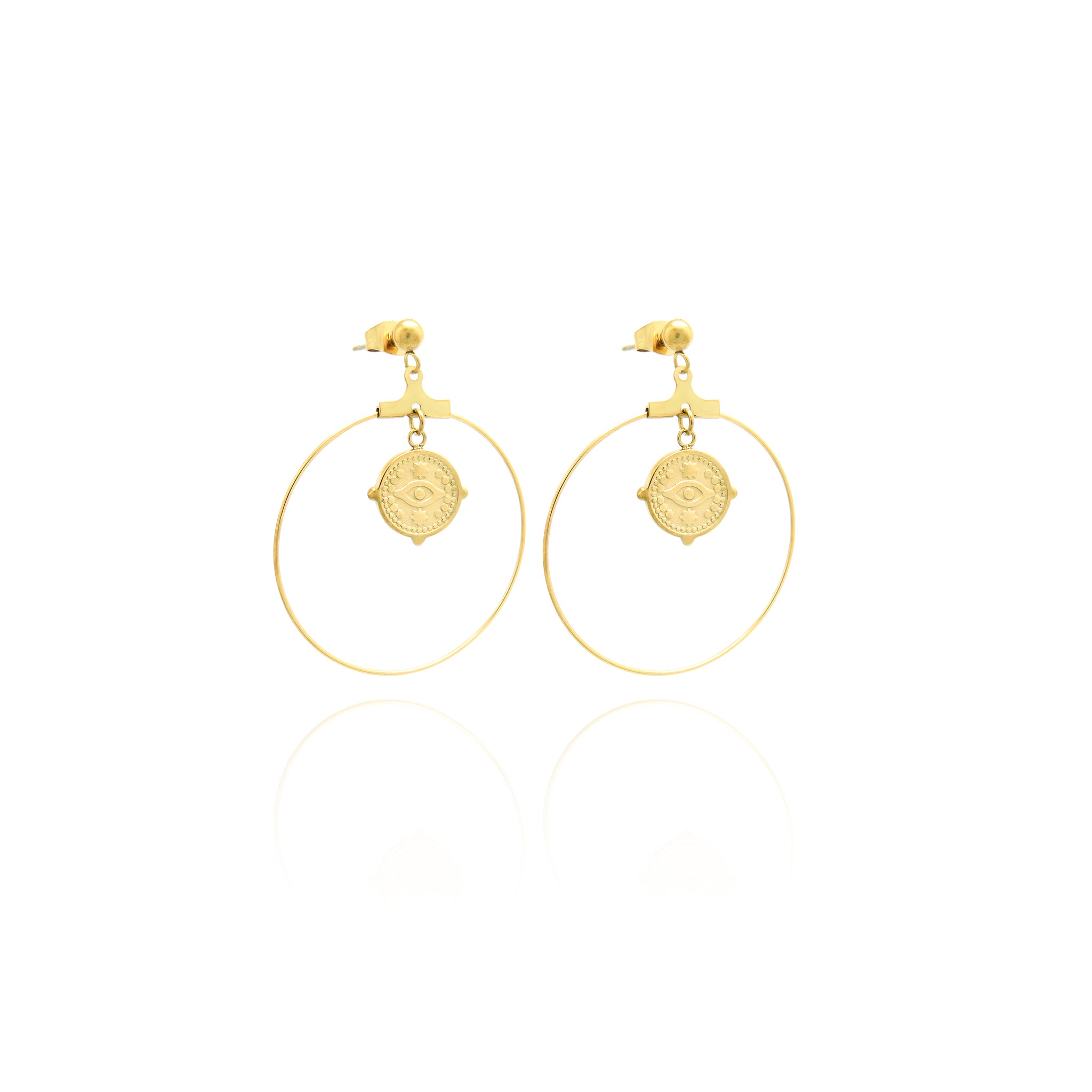 Dirium Ohrringe Gold