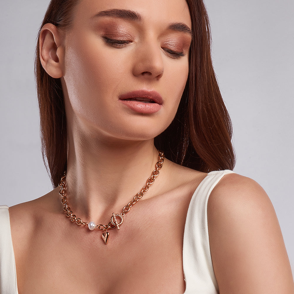 Orolysi Halskette Rose