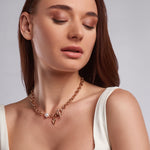 Orolysi Halskette Rose