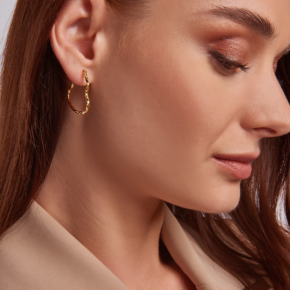 Gengund Ohrringe Gold