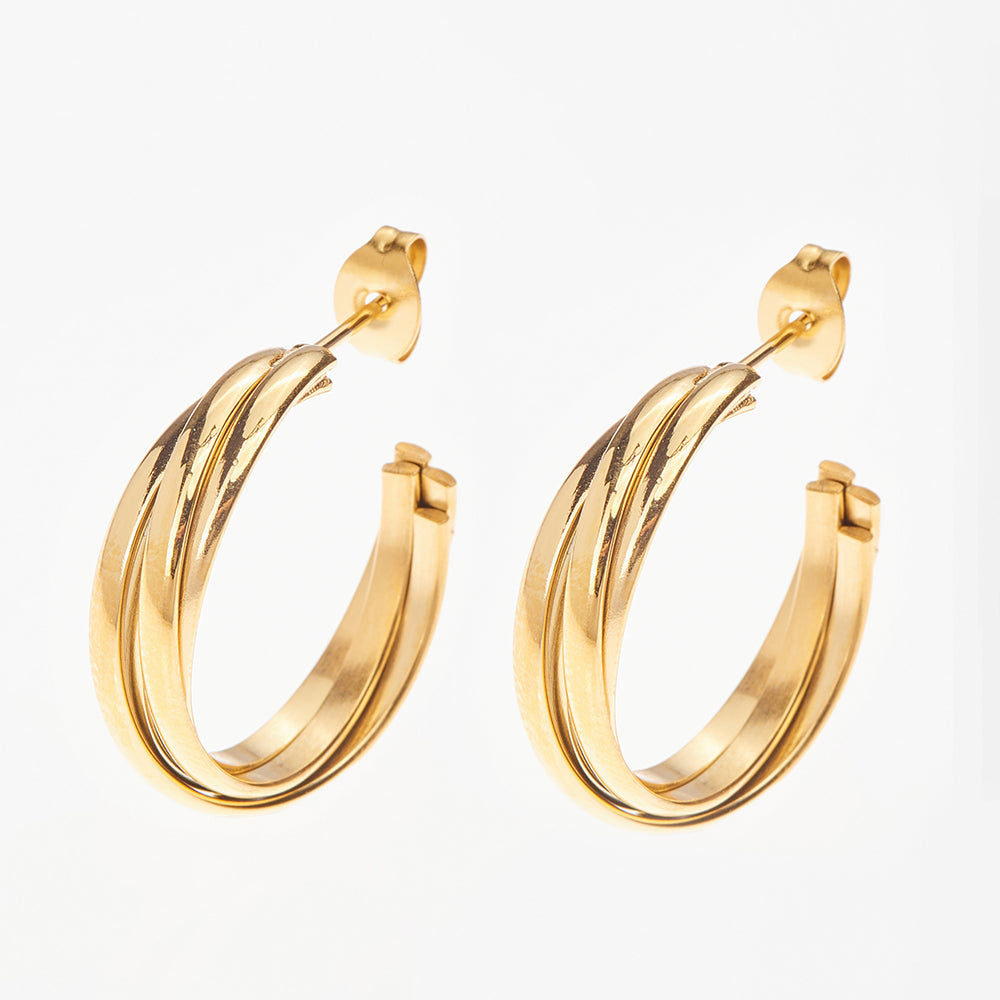 Engund Ohrringe Gold