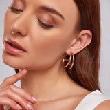 Gifigen Ohrringe Rose