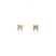 Boucle-H Ohrringe Gold