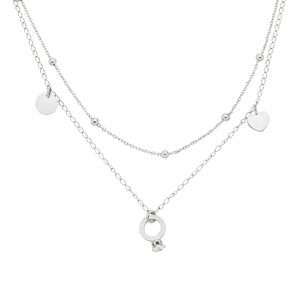 Giddod Halskette Weiß