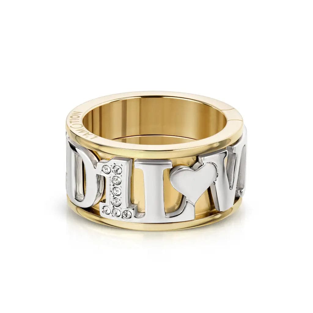 1 WORLD 1 LOVE Ring Set