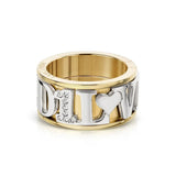 1 WORLD 1 LOVE Ring Set