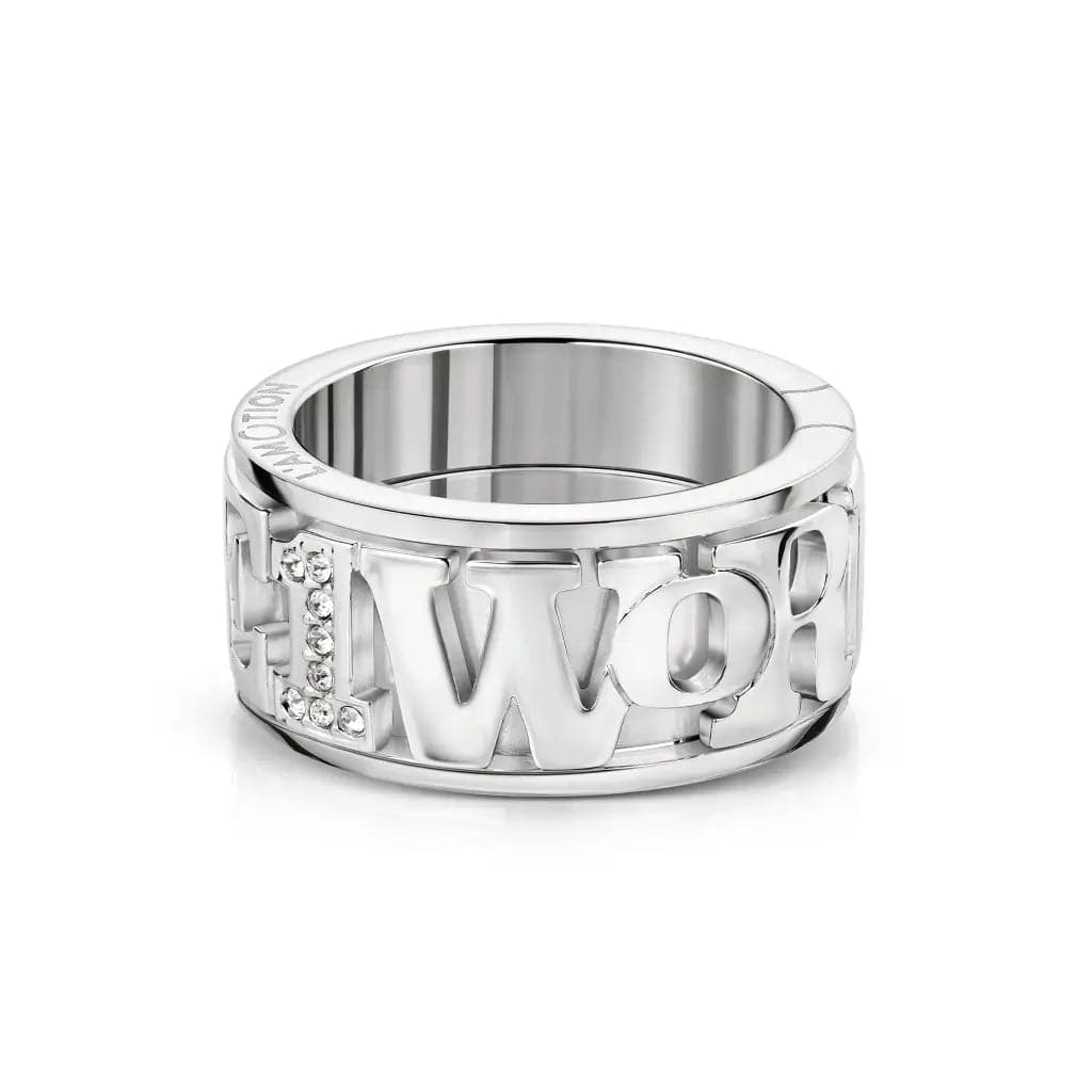 1 WORLD 1 LOVE Ring Set