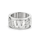 1 WORLD 1 LOVE Ring Set