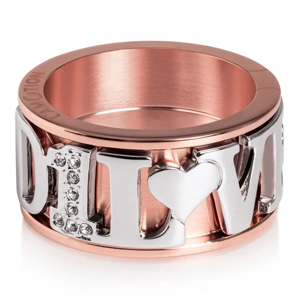 1 WORLD 1 LOVE Ring Set