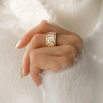 1 WORLD 1 LOVE Ring Set