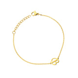 Pfer Letter-B Armband Gold