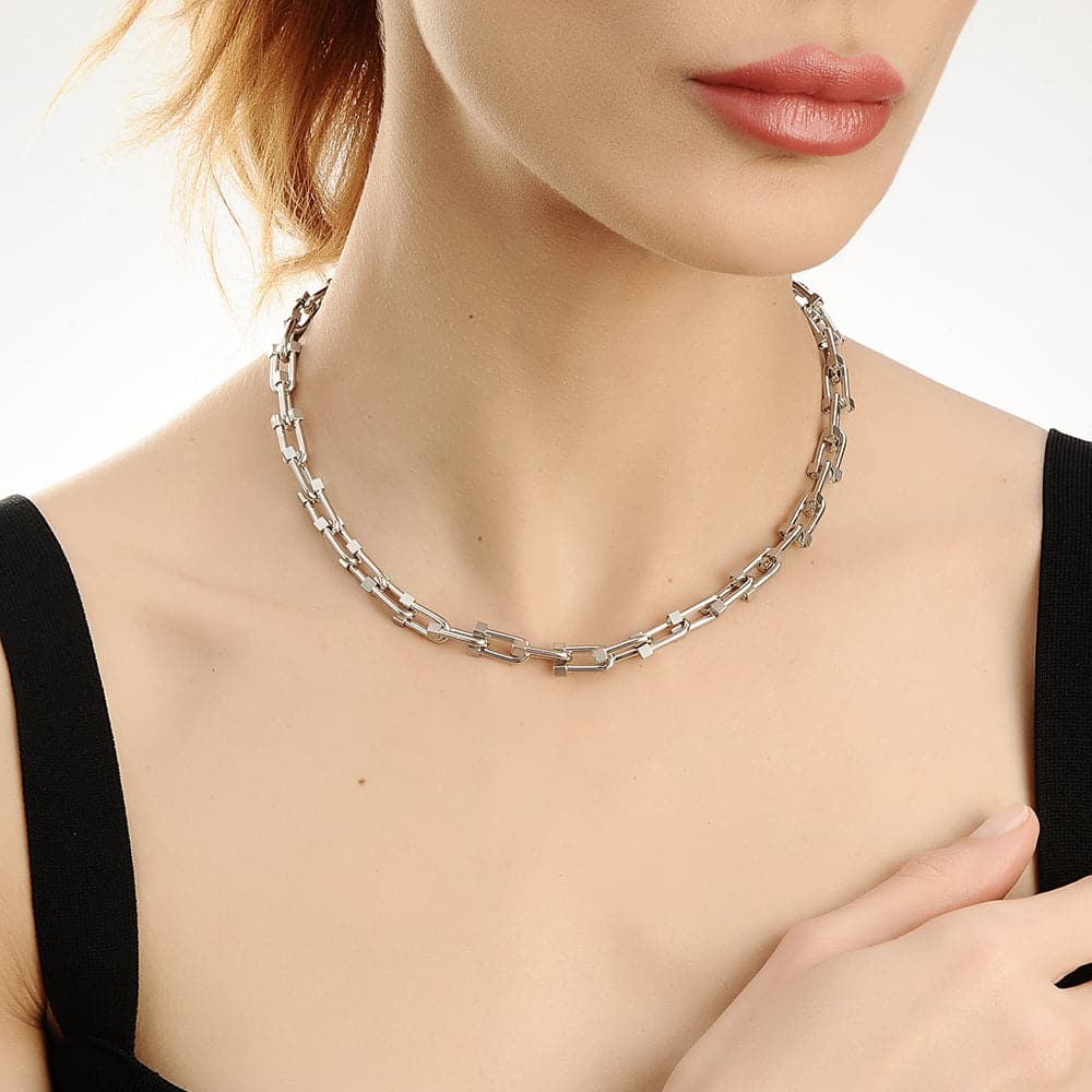 Oozo Halskette Weiß