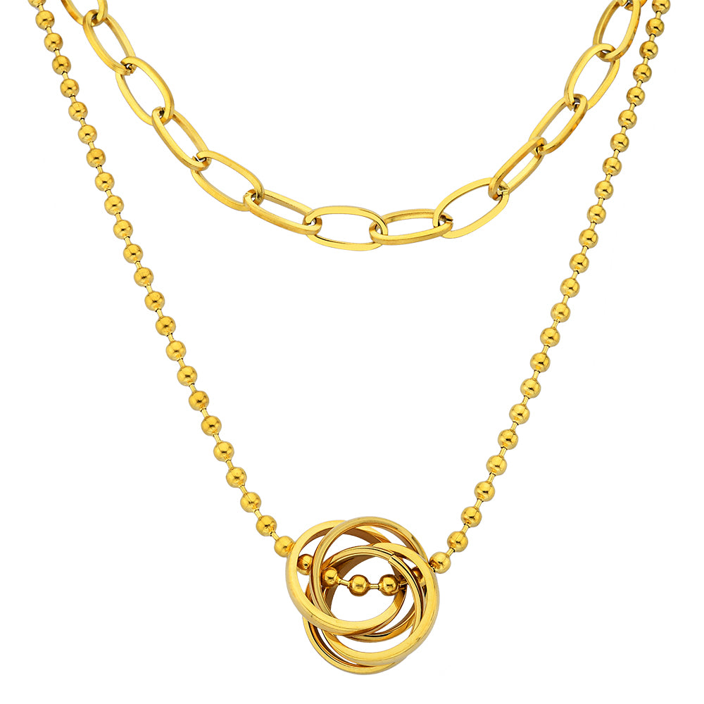 Icgen Halskette Gold