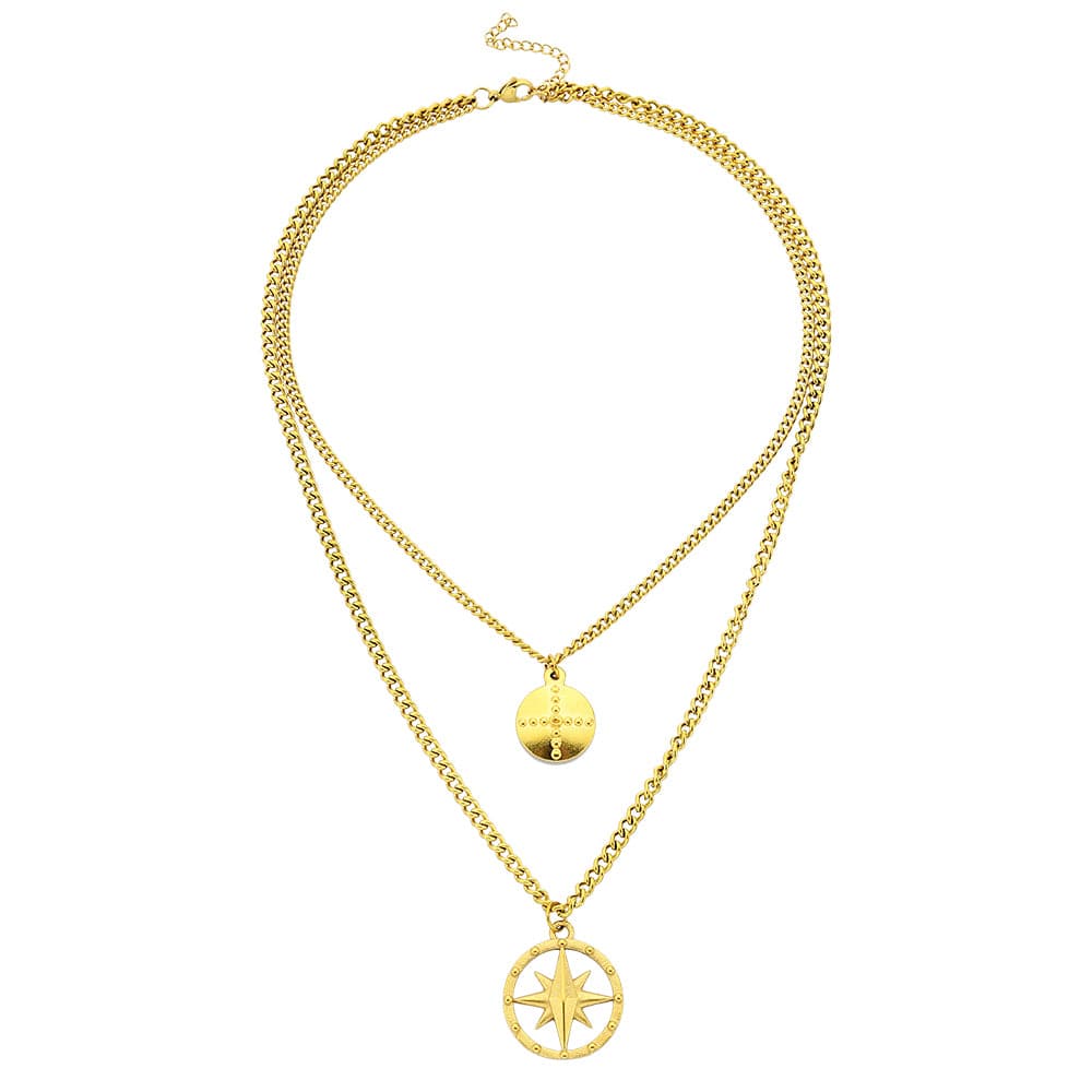 Pseati Halskette Gold