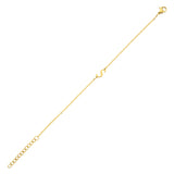 Pfer Letter-S Armband Gold