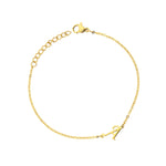 Pfer Letter-A Armband Gold