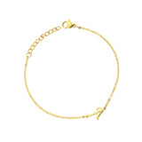 Pfer Letter-A Armband Gold