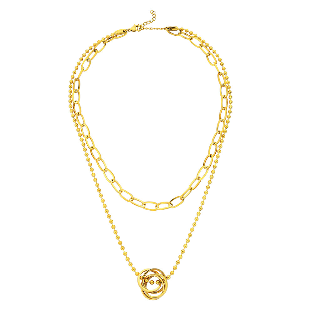 Icgen Halskette Gold