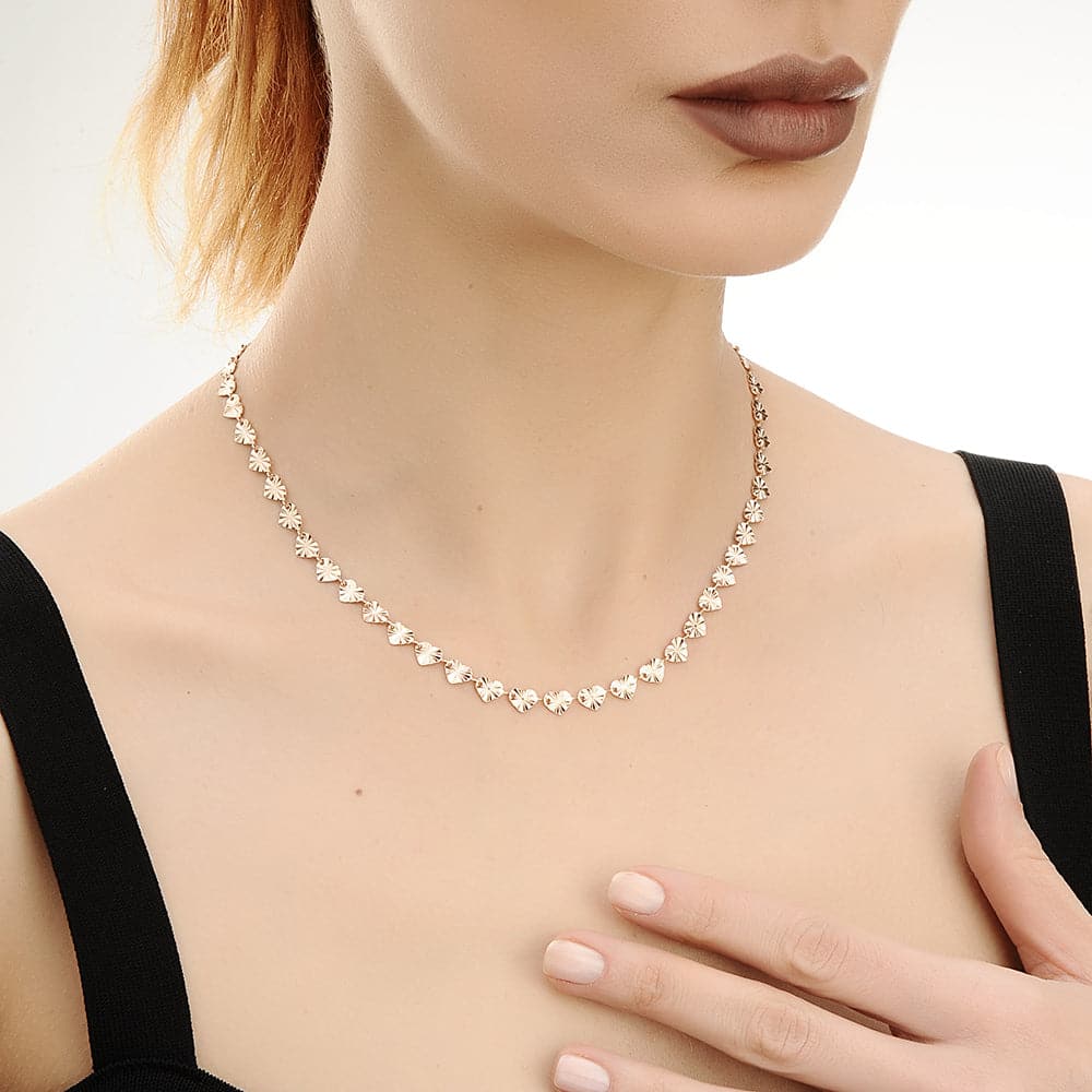 Gododen Halskette Rose