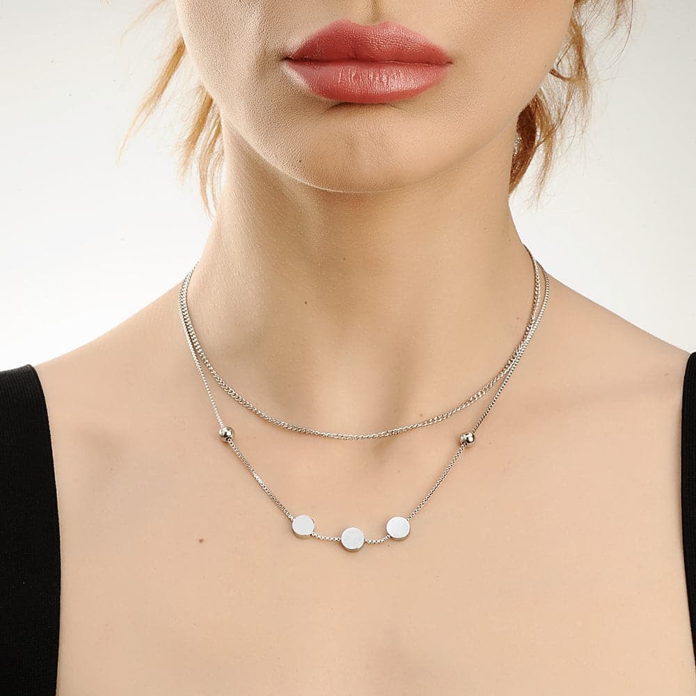 Civeri Halskette Weiß