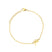 Pfer Letter-R Armband Gold