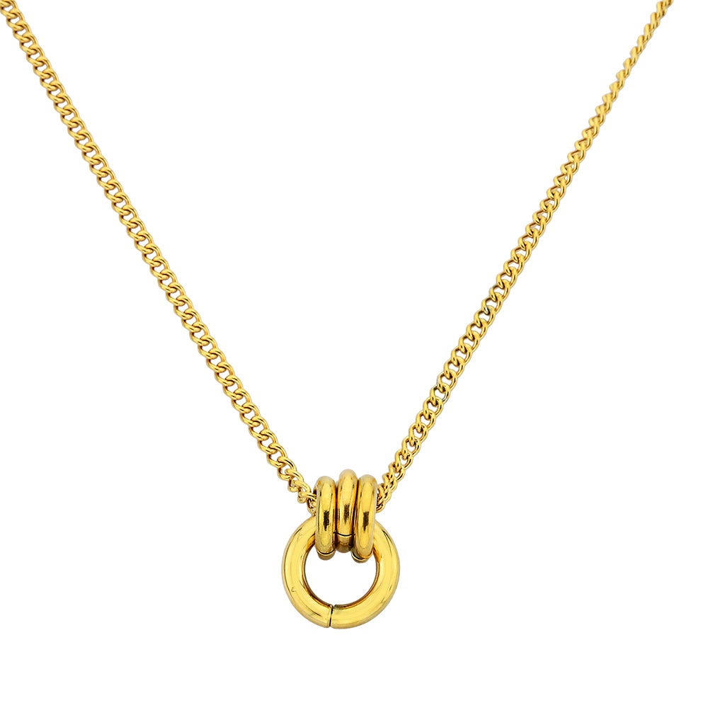 Diante Halskette Gold