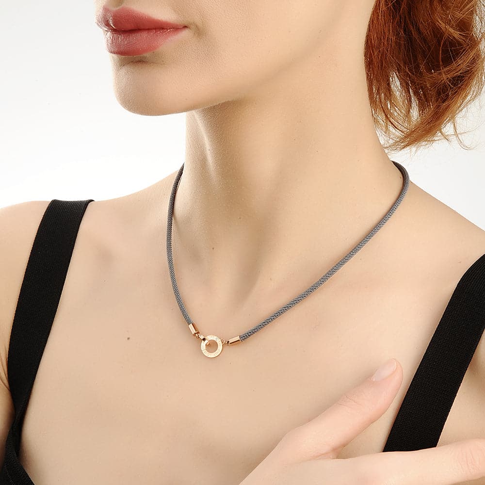 Fiphoc Halskette Rose