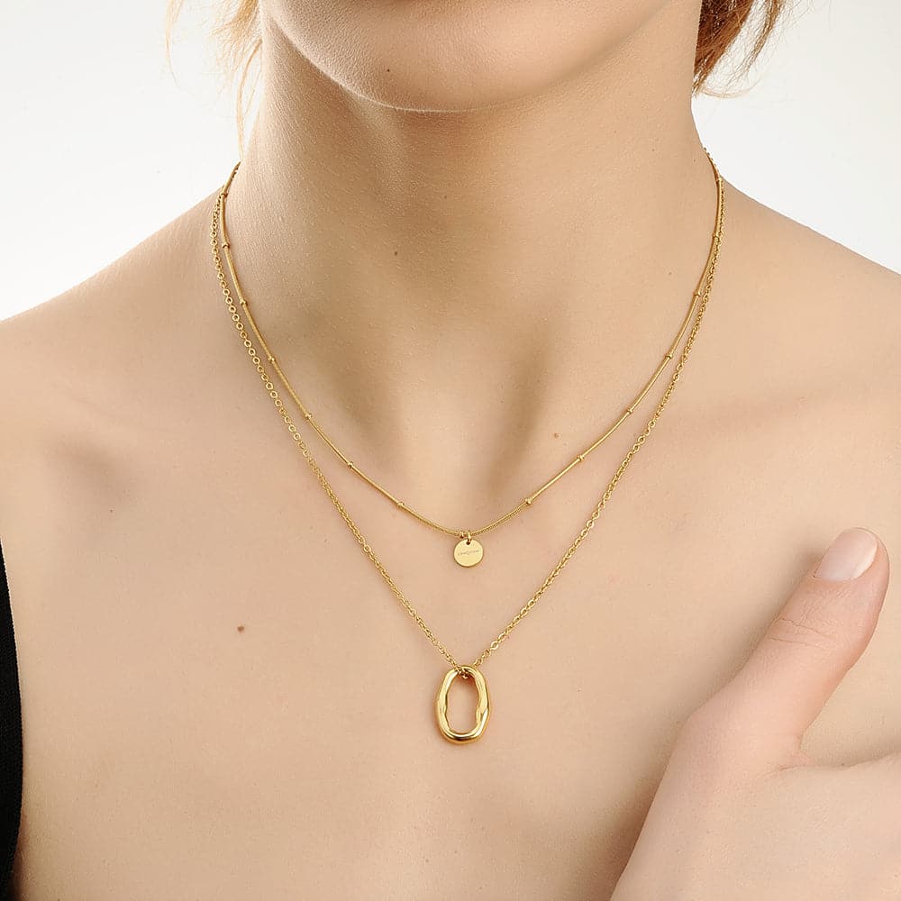 Inula Halskette Gold