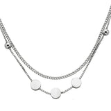 Civeri Halskette Weiß