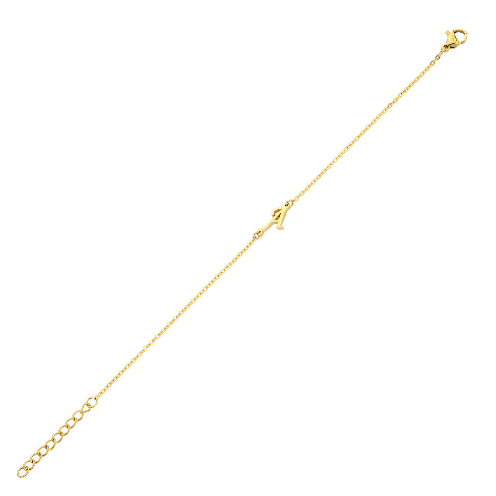 Pfer Letter-A Armband Gold