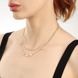 Civeri Halskette Rose