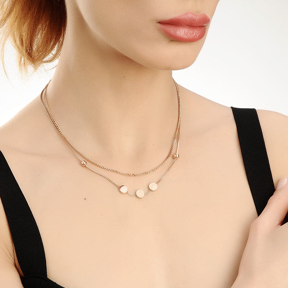 Civeri Halskette Rose