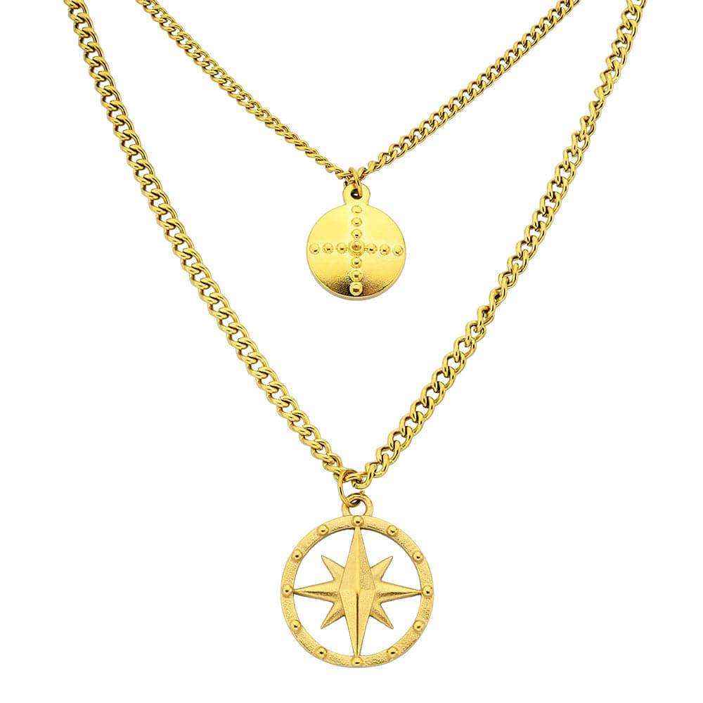 Pseati Halskette Gold