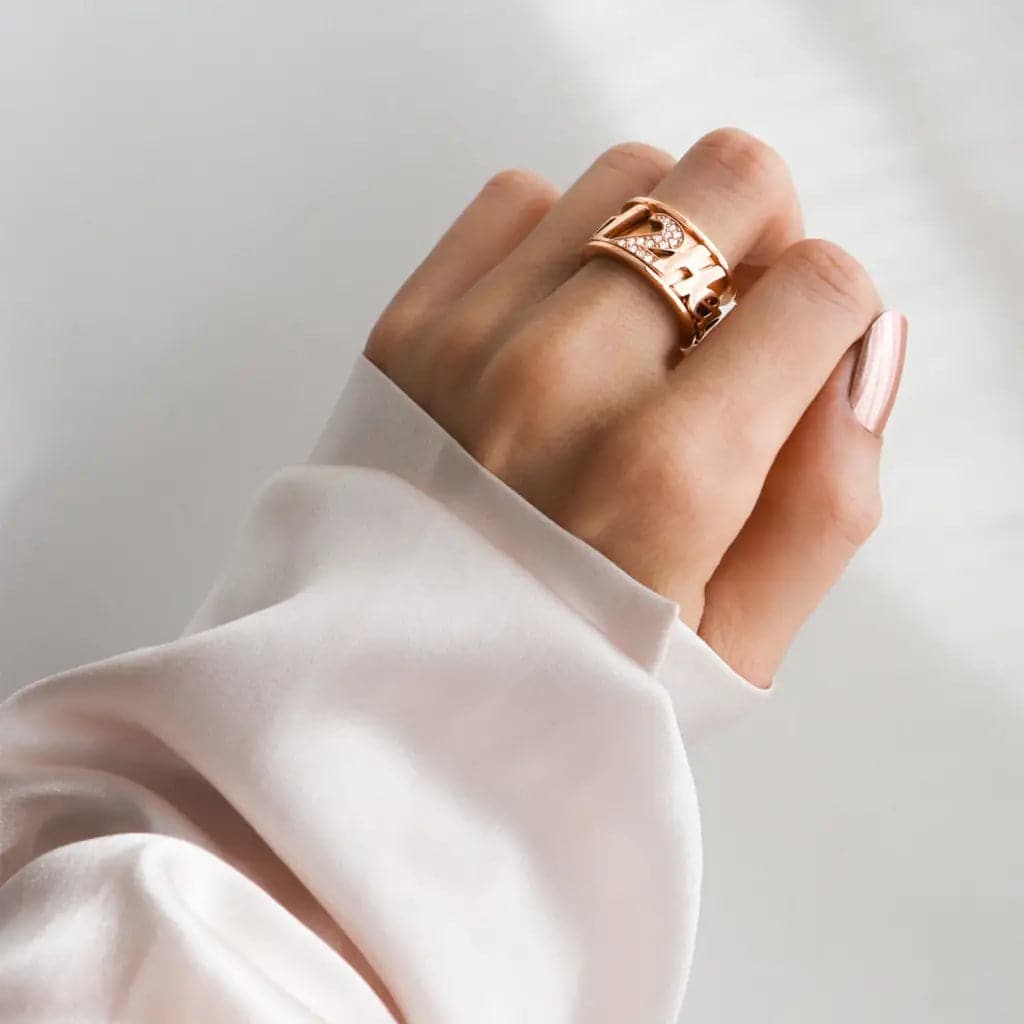 2 HEARTS 1 SOUL Ring Set