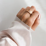 2 HEARTS 1 SOUL Ring Set