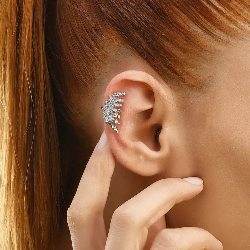 Anges Ohrringe Weiß