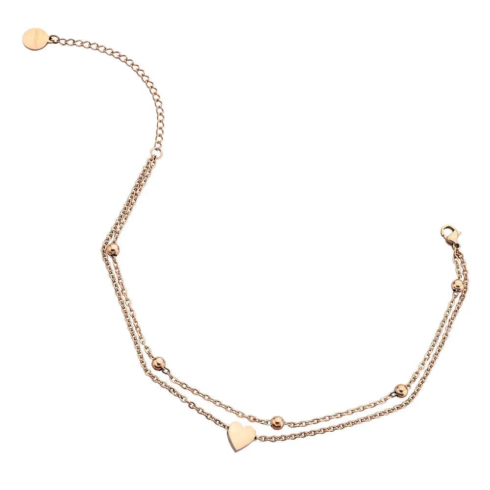 Asset Fußkette Rose