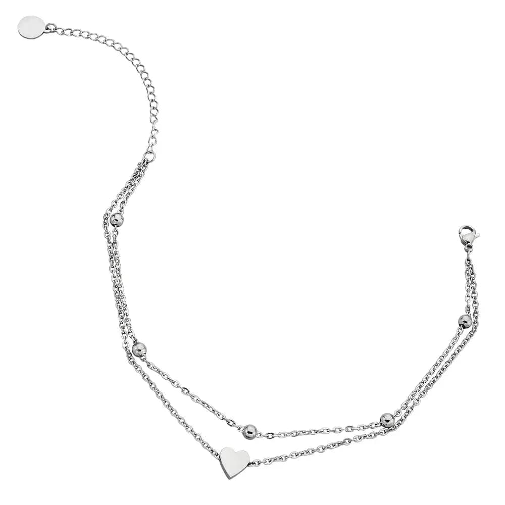 Asset Fußkette Weiß