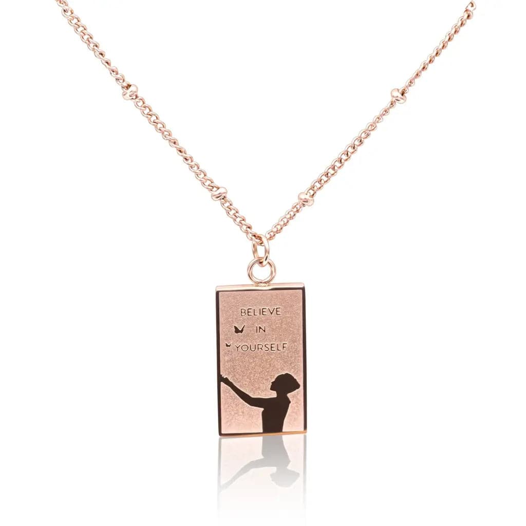 'BELIEVE IN YOURSELF' necklace